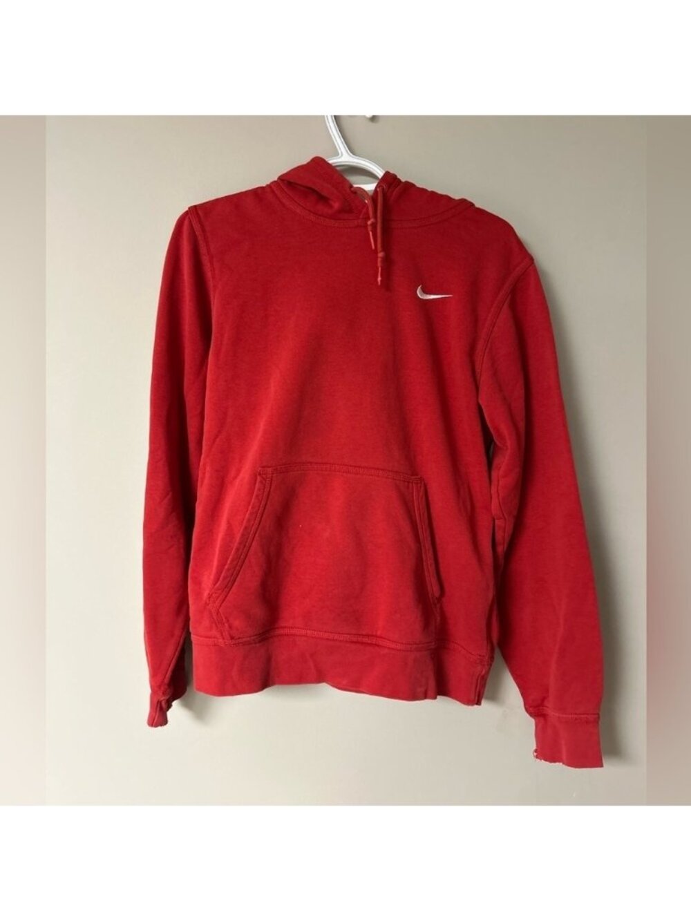 Nike Vintage Y2K Red Swoosh Hoodie